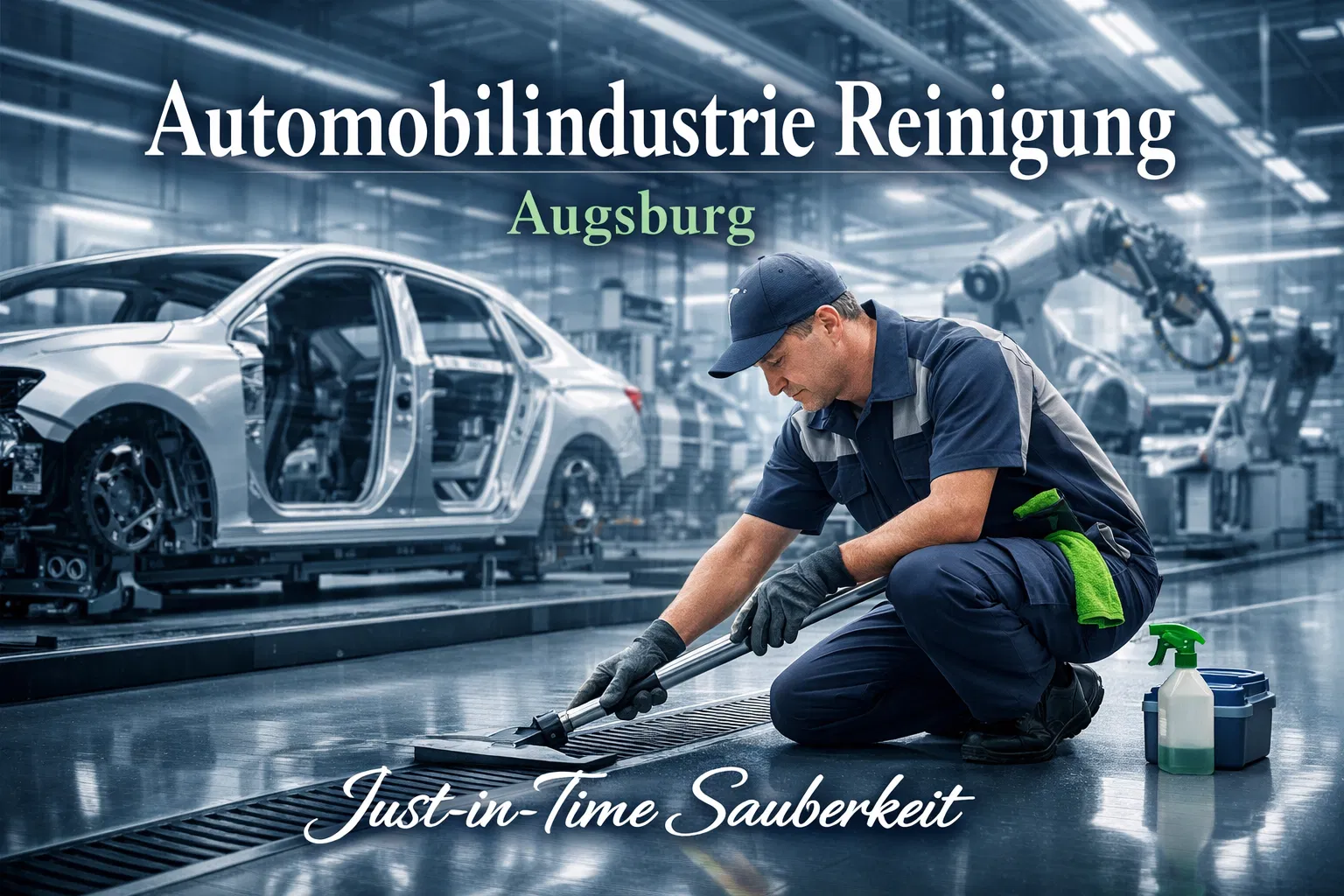 Automobilindustrie Reinigung Augsburg: Just-in-Time Sauberkeit