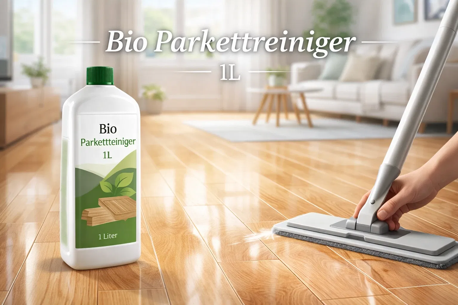 Bio Parkettreiniger 1L - Reinigungsprodukt von Clean Augsburg